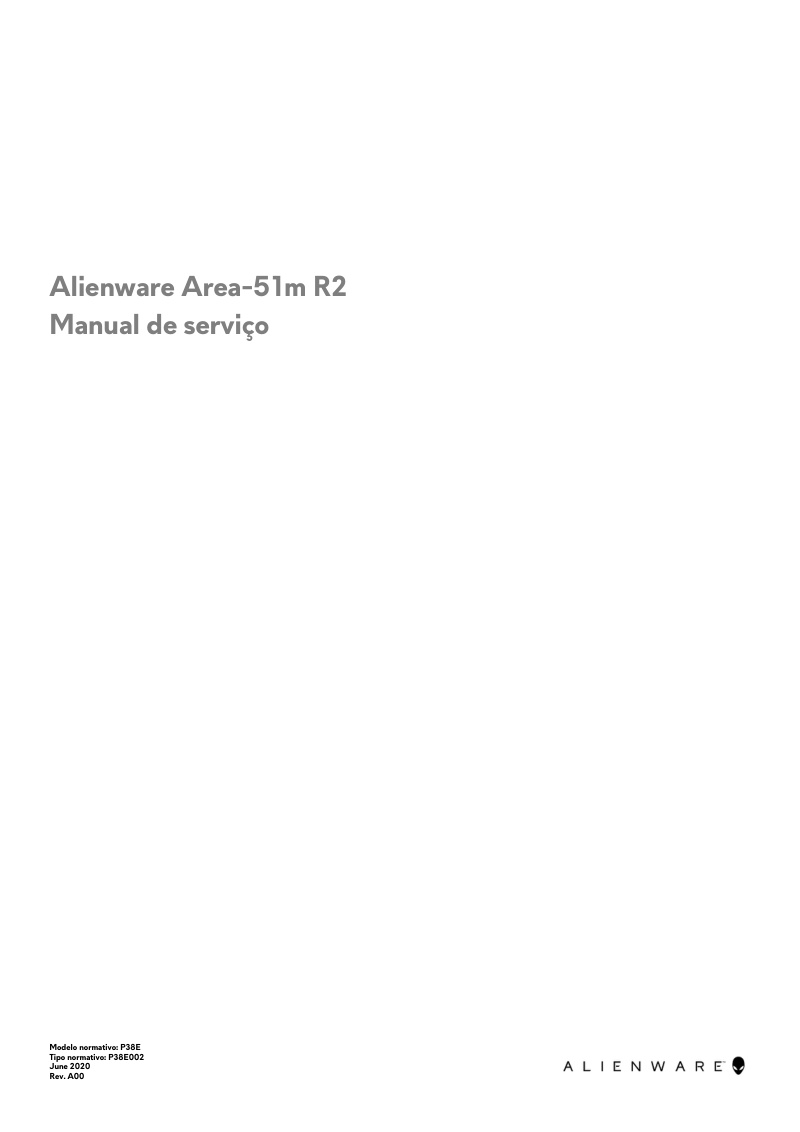 Alienware Area-51m R2 Service Manual