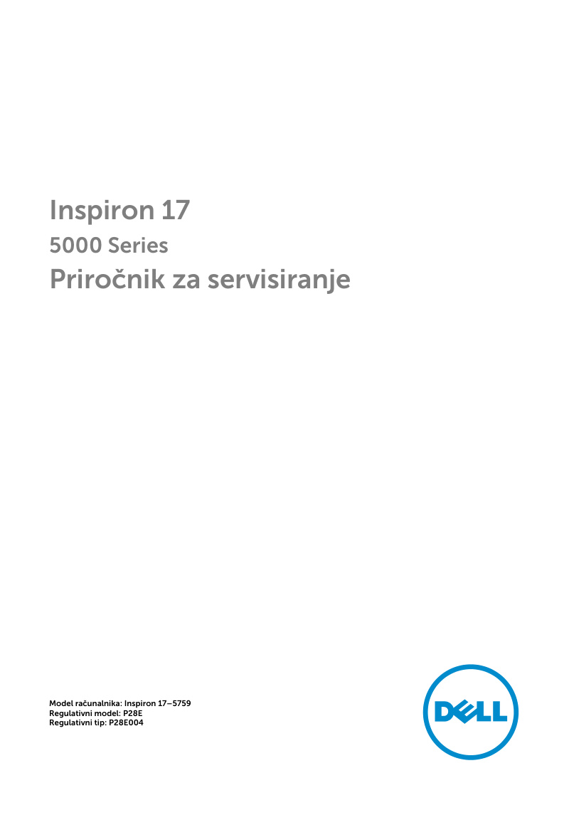 Inspiron 17-5759 Service Manual