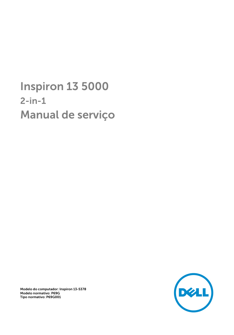 Inspiron 13-5378 2-in-1 Service Manual