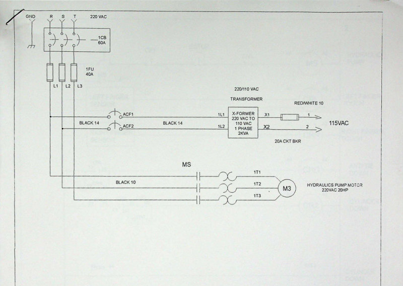 FH20-20H Wiring Schematic