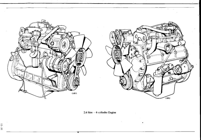 Land-Rover Series II 2.6L 6-Cylinder Petrol Engine Manual