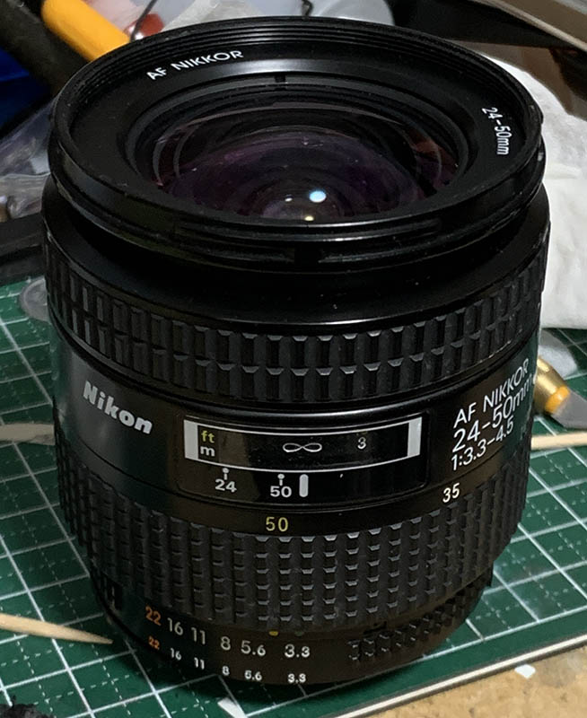 Zoom Nikkor AF 24-50mm f/3.3-4.5 - Repair Manual
